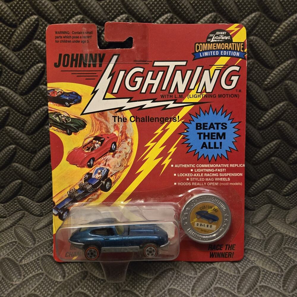 1993 Johnny Lightning Custom XKE The Challengers Series 1 Commemorative Limited